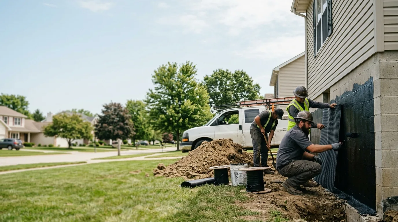 Basement Waterproofing in Stinesville, IN near me